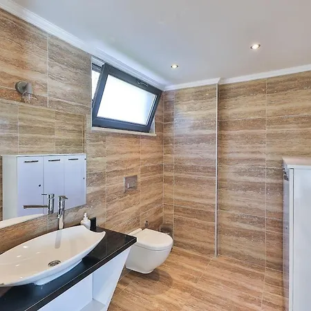 빌라 Luxury With Private Pool, Sea Views, And Sauna 카스
